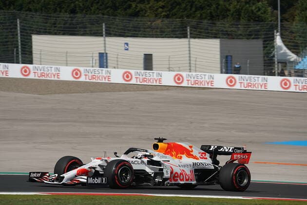 Formula 1 Turkish Grand Prix 2021 08 10 2021, Istanbul Park Circuit, Istanbul, Formula 1 Turkish Grand Prix 2021 ,in the picture Max Verstappen NEL 33 , Red Bull Racing Honda nordphotoxGmbHx xBratic nph00250