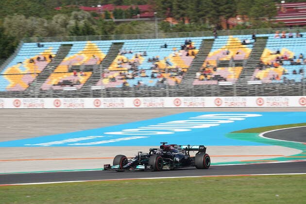 Formula 1 Turkish Grand Prix 2021 08 10 2021, Istanbul Park Circuit, Istanbul, Formula 1 Turkish Grand Prix 2021 ,in the picture Lewis Hamilton GBR 44 , Mercedes AMG Petronas Formula One Team nordphotoxGmbHx xBratic nph00250