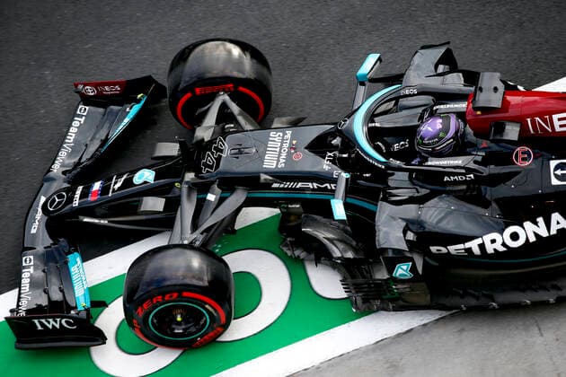 44 Lewis Hamilton GBR, Mercedes AMG Petronas F1 Team , F1 Grand Prix of Turkey at Intercity Istanbul Park on October 8, 2021 in Istanbul, Turkey Photo by HOCH ZWEI Istanbul Turkey