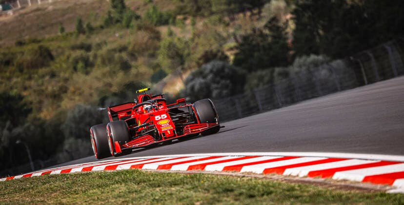 55 Carlos Sainz ESP, Scuderia Ferrari Mission Winnow , F1 Grand Prix of Turkey at Intercity Istanbul Park on October 8, 2021 in Istanbul, Turkey Photo by HOCH ZWEI Istanbul Turkey