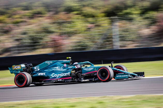 5 Sebastian Vettel GER, Aston Martin Cognizant F1 Team , F1 Grand Prix of Turkey at Intercity Istanbul Park on October 8, 2021 in Istanbul, Turkey Photo by HOCH ZWEI Istanbul Turkey