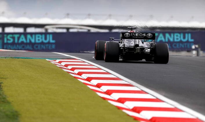 44 Lewis Hamilton GBR, Mercedes AMG Petronas F1 Team , F1 Grand Prix of Turkey at Intercity Istanbul Park on October 9, 2021 in Istanbul, Turkey Photo by HOCH ZWEI Istanbul Turkey