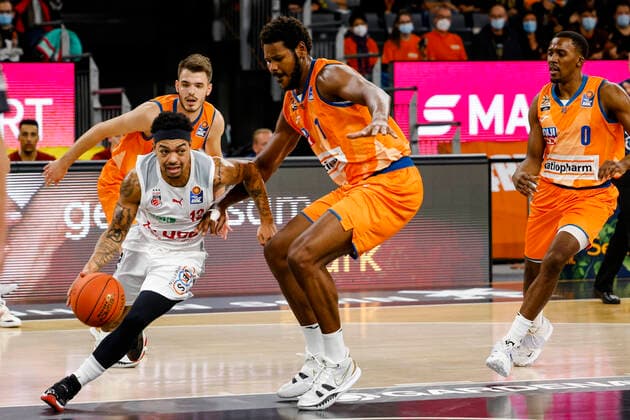 Basketball, BBL, ratiopharm Ulm - Brose Bamberg