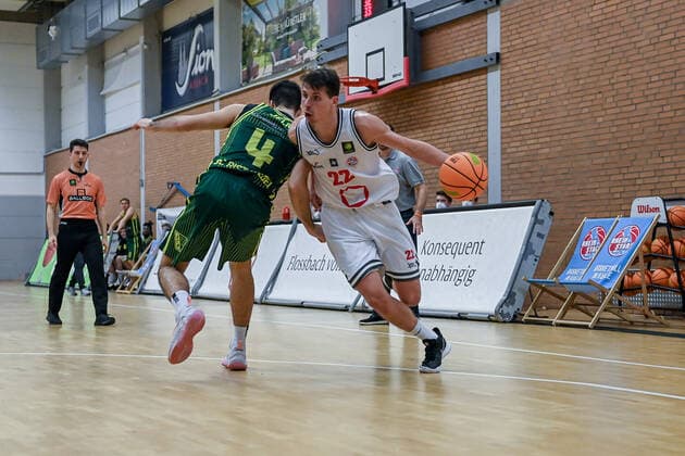 Barmer 2 Basketball Bundesliga ProB, Rheinstars Koeln vs SC Rist Wedel, 09 10 2021 Valentin Blass RheinStars Koeln 22 , Barmer 2 Basketball Bundesliga ProB, Rheinstars Koeln vs SC Rist Wedel on 09 10 2021 at the ASV Koeln in Koeln North Rhine Westphalia Copyright: xBEAUTIFULxSPORTS Mueller-Laschetx