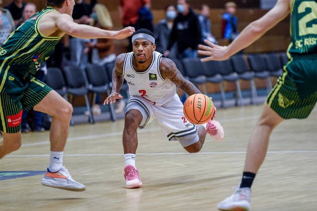 Barmer 2 Basketball Bundesliga ProB, Rheinstars Koeln vs SC Rist Wedel, 09 10 2021 Vincent Lamont Golson Jr RheinStars Koeln 2 , Barmer 2 Basketball Bundesliga ProB, Rheinstars Koeln vs SC Rist Wedel on 09 10 2021 at ASV Koeln in Koeln Nordrhein Westfalen Copyright: xBEAUTIFULxSPORTS Mueller-Laschetx