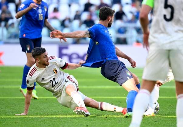 Football, Nations League, Italy - Belgium