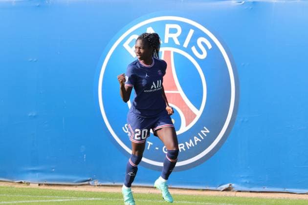 Football, Women, PSG Player Aminata Diallo in Police Custody - Stock Images