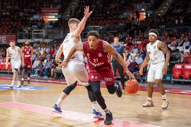 Augustine Rubit 21 FC Bayern , FC Bayern Basketball vs Loewen Braunschweig, easyCredit BBL, 10 10 2021 Muenchen Bayern Germany Copyright: xkolbert-press UlrichxGamelx