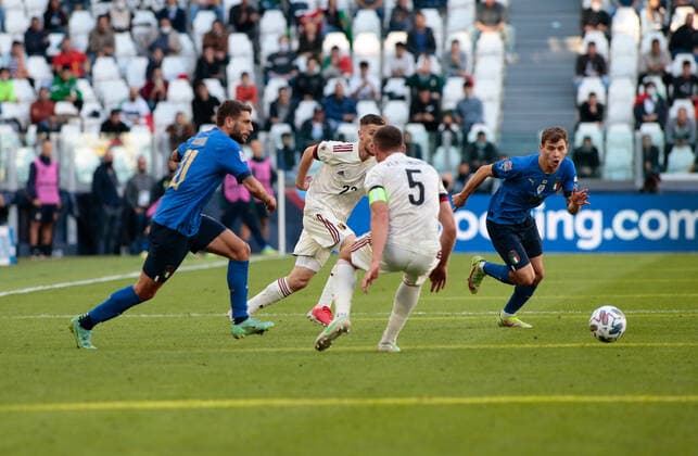 Nicolo Barella (Italy) during the UEFA Nations League, Third-place play-off football match between Italy and Belgium on October 10, 2021 at Allianz Stadium in Turin, Italy  Copyright: xNderimxKacelix xIPAx xx 0