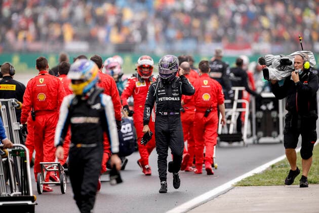 44 Lewis Hamilton GBR, Mercedes AMG Petronas F1 Team , F1 Grand Prix of Turkey at Intercity Istanbul Park on October 10, 2021 in Istanbul, Turkey Photo by HOCH ZWEI Istanbul Turkey