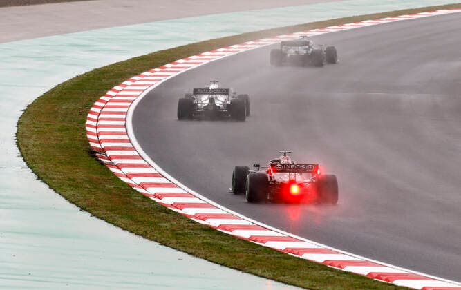 44 Lewis Hamilton GBR, Mercedes AMG Petronas F1 Team , F1 Grand Prix of Turkey at Intercity Istanbul Park on October 10, 2021 in Istanbul, Turkey Photo by HOCH ZWEI Istanbul Turkey