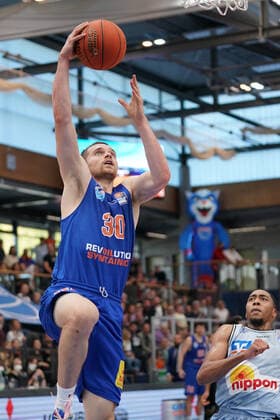 GER, Basketball, Bundesliga, Maenner, 2021 2022, 3 Spieltag, Syntainics MBC HARKO Merlins Crailsheim, 10 10 2021, Jakub Garbacz MBC, 30 GER, Basketball, Bundesliga, Maenner, 2021 2022, 3 Spieltag, Syntainics MBC HARKO Merlins Crailsheim, 10 10 2021, Copyright: xSchulz Eibner-Pressefotox ep_eer