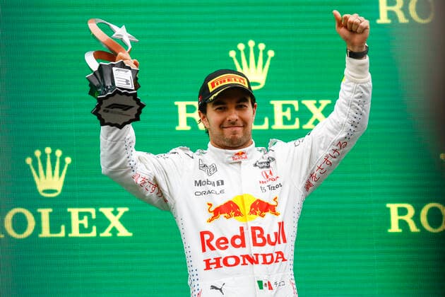 11 Sergio Perez MEX, Red Bull Racing , F1 Grand Prix of Turkey at Intercity Istanbul Park on October 10, 2021 in Istanbul, Turkey Photo by HOCH ZWEI Istanbul Turkey