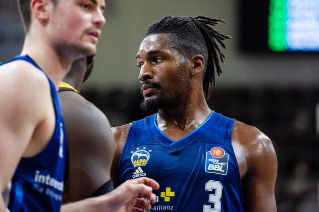 Jaleen Smith ALBA Berlin 3 during the BBL game MHP Riesen Ludwigsburg ALBA Berlin on 10 10 2021 in Ludwigsburg MHPArena Germany Ludwigsburg 10 10 21 Basketball , 10 10 2021, Ludwigsburg Germany xpxsdx