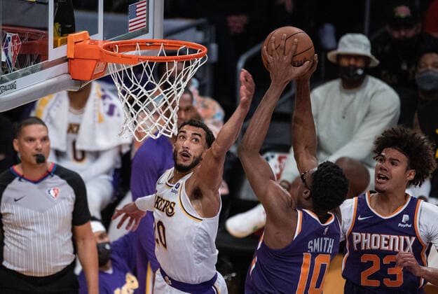 Basketball, NBA, Pre-Season, Los Angeles Lakers - Phoenix Suns