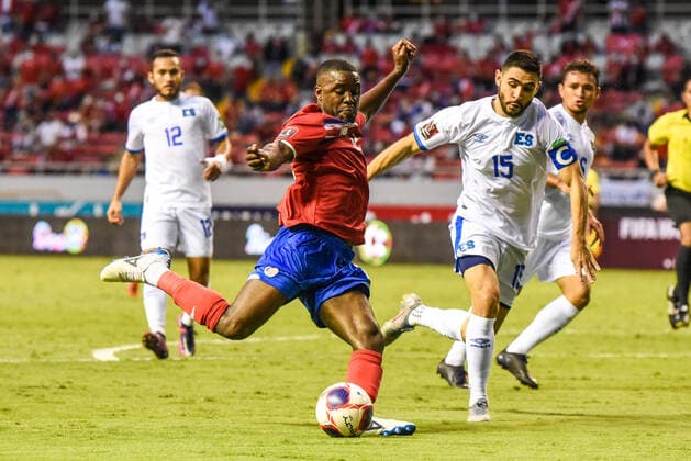 Football, World Cup Qualifier, Costa Rica - El Salvador
