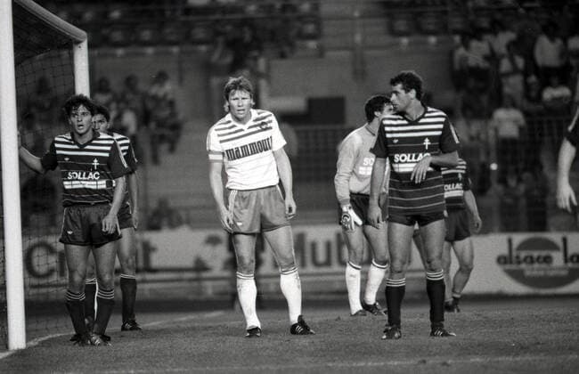 21 08 84 Racing Strasbourg FC Metz France, Strasbourg, 21 08 1984, Football, Racing Strasbourg FC Metz 4 1 Racing Strasbourg