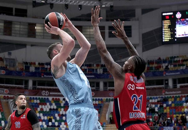 Basketball, Euroleague, ZSKA Moscow - Zenit St. Petersburg