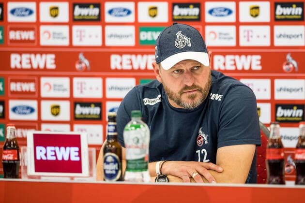 Sport Themen der Woche KW41 Sport Bilder des Tages 1. FC Koeln Pressekonferenz; 13.10.2021 Steffen Baumgart (Trainer 1. FC Koeln) Pressekonferenz 1. FC Koeln; Geissbockheim, 13.10.2021 *** 1 FC Koeln Press Conference 13 10 2021 Steffen Baumgart Coach 1 FC Koeln Press Conference 1 FC Koeln Geissbockheim, 13 10 2021 Copyright: xBEAUTIFULxSPORTS Wunderlx