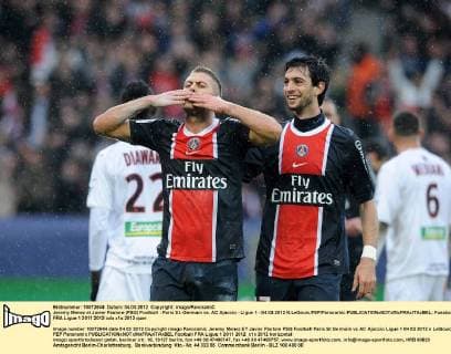 Football, France, Ligue 1, Paris St Germain - AC Ajaccio 4:1