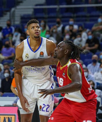 13th October 2021; Wizink Center; Madrid, Spain; Turkish Airlines Euroleague Basketball; game 3; Real Madrid versus AS Monaco  ActionPlus12330566 AgenciaLOF
