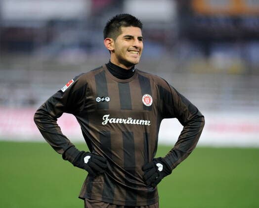 Zambrano Carlos (St.Pauli) , FC St. Pauli vs. Grasshopper Zuerich Testspiel , Spielort: Millerntor , Rellingen Hamburg Germany *** Zambrano Carlos St Pauli , FC St Pauli vs Grasshopper Zuerich Test Match , Venue Millerntor , Rellingen Hamburg Germany