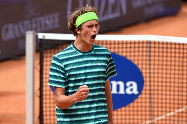 bet at home Open 2014 Tennis Championships Day2 , Zverev Alexander GER , bet at home Open 2014 Tennis Championships Day2 , from 12 20 07 2014 , ATP World Tour 500 , Alexander Zverev GER Robin Haase NED , Venue Hamburger Rotherbaum , Rellingen Hamburg Germany