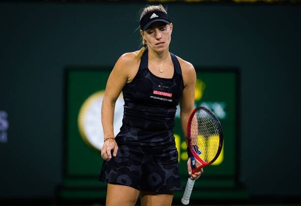 Tennis, WTA tournament in Indian Wells, Angelique Kerber loses to Paula Badosa