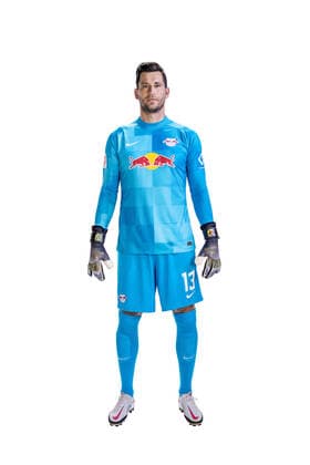 Achtung: Redaktionelle Nutzung honorarfrei - Attention: Free of charge for editorial use - Philipp Tschauner. RB Leipzig. Mannschaft Saison 2021 2022. Porträttermin RB Leipzig. Saison 2021 2022.