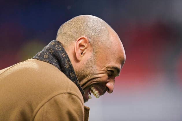 Thierry Henry FOOTBALL : PSG vs SCO Angers - Ligue 1 Uber Eats - 15 10 2021 JBAutissier Panoramic 