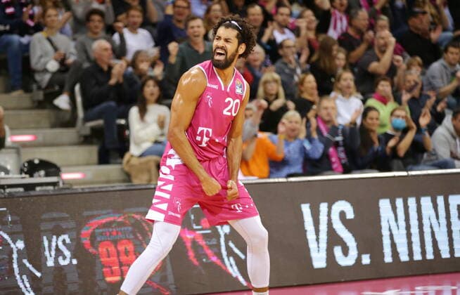 Jeremy Morgan Telekom Baskets Bonn vs Fraport Skyliners Frankfurt easyCredit BBL 1 Bundesliga , 2021 2022 season , Main round 4 matchday