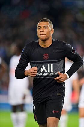 Kylian Mbappe (PSG) FOOTBALL : PSG vs SCO Angers - Ligue 1 Uber Eats - 15 10 2021 JBAutissier Panoramic 
