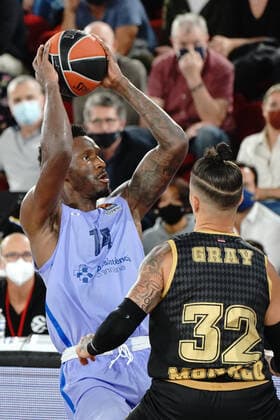 Hayes Davis (FC Barcelone) BASKETBALL : Monaco vs FC Barcelone - Euroligue - Monaco - 15 10 2021 NorbertScanella Panoramic 