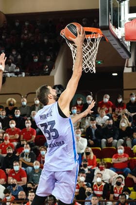 Nikola Mirotic (FC Barcelone) BASKETBALL : Monaco vs FC Barcelone - Euroligue - Monaco - 15 10 2021 NorbertScanella Panoramic 