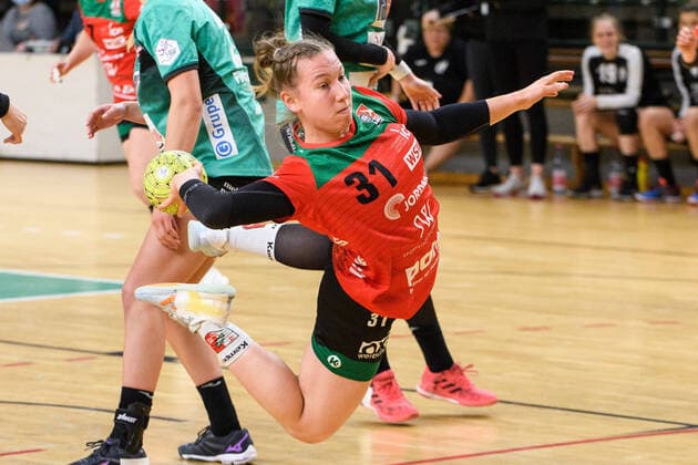 Sport Themen der Woche KW41 Zoe Stens - TVB_W, Spreefuexxe vs TVB Wuppertal, HBL, 2 BL, Frauen, 16.10.21, GER, Berlin, 16.10.21, HBL, 2 BL, Spreefuexxe vs TVB Wuppertal Berlin *** Zoe Stens TVB W, Spreefuexxe vs TVB Wuppertal, HBL, 2 BL, Women, 16 10 21, GER, Berlin, 16 10 21, HBL, 2 BL, Spreefuexxe vs TVB Wuppertal Berlin Copyright: xUwexKoch Eibner-Pressefotox EP_UKH