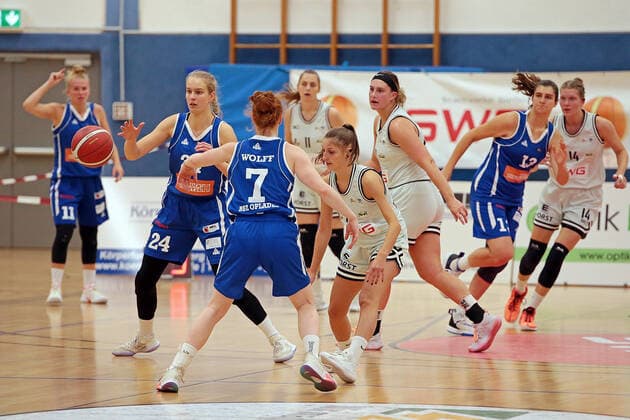 Basketball, Women, 2. BL, Bender Baskets Grünberg - BBZ Opladen Hawks
