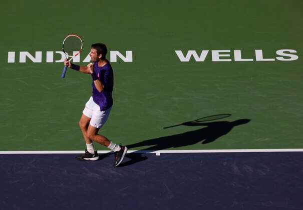 Tennis, ATP Tournament in Indian Wells