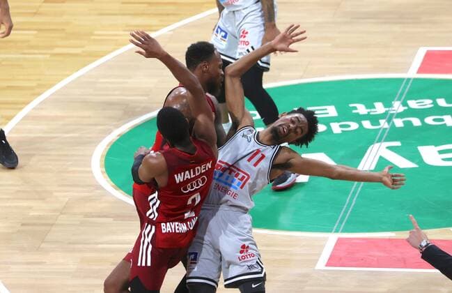 Giessens 11 TATE basketball, FC Bayern Giessen, Bundesliga, 2021 2022 season, on 17 10 2021 in Munich, A U D I D O M E, Germany Source Copyright Credit Oryk HAIST. x1DX34666.JPGx