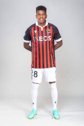 BOUDAOUI Hicham FOOTBALL : Presentation - OGC Nice - Photo Officielle -18 10 2021 Panoramic Panoramic 