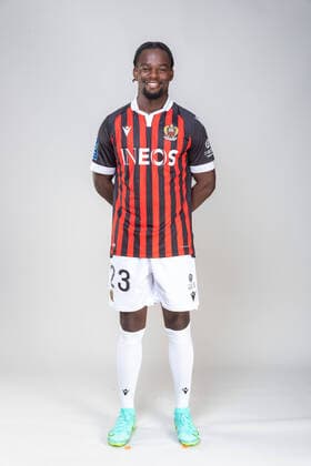 LOTOMBA Jordan FOOTBALL : Presentation - OGC Nice - Photo Officielle -18 10 2021 Panoramic Panoramic 
