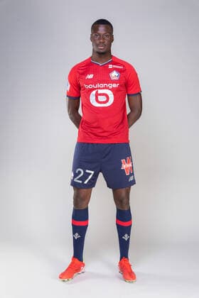 NIASSE Cheikh FOOTBALL : Presentation - Lille - Photo Officielle -18 10 2021 Panoramic Panoramic 