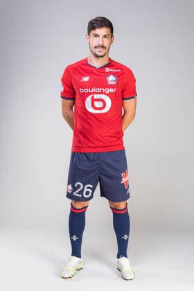PIED Jeremy FOOTBALL : Presentation - Lille - Photo Officielle -18 10 2021 Panoramic Panoramic 