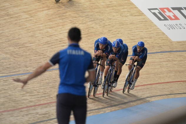 19-10-2021 Allenamento Mondiali Pista Roubaix 2021; 2021, Italia; Roubaix; 