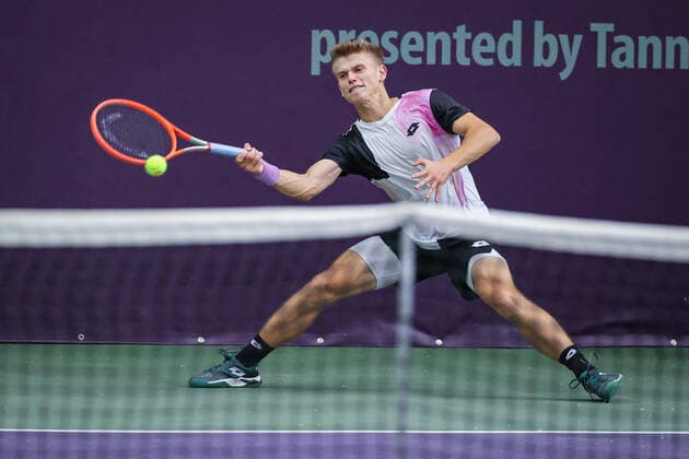 Marvin MOELLER GER , ITF Tennis Future Hamburg 2021 M25 and W25, Hamburg, Hamburg Tennis Association, 19 10 2021,