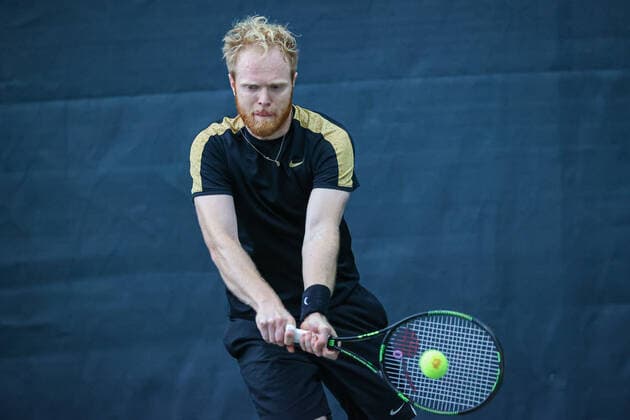 Leonard VON HINDTE GER , ITF Tennis Future Hamburg 2021 M25 and W25, Hamburg, Hamburg Tennis Association, 19 10 2021,