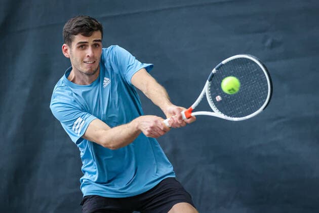 Daniel LITTLE GBR , ITF Tennis Future Hamburg 2021 M25 and W25, Hamburg, Hamburg Tennis Association, 19 10 2021,