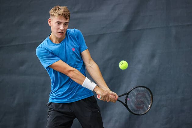 Tom GENTZSCH GER , ITF Tennis Future Hamburg 2021 M25 and W25, Hamburg, Hamburg Tennis Association, 19 10 2021,