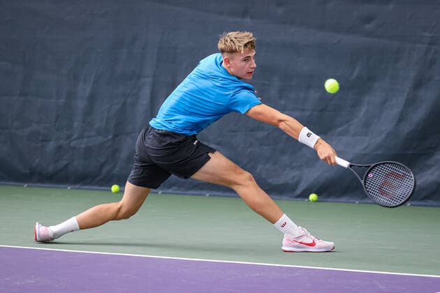 Tom GENTZSCH GER , ITF Tennis Future Hamburg 2021 M25 and W25, Hamburg, Hamburg Tennis Association, 19 10 2021,
