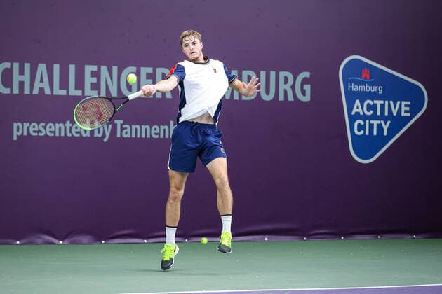 Rudolf MOLLEKER GER , ITF Tennis Future Hamburg 2021 M25 and W25, Hamburg, Hamburg Tennis Association, 19 10 2021,