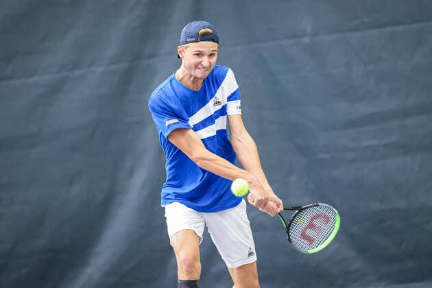 Leandro RIEDI SUI , ITF Tennis Future Hamburg 2021 M25 and W25, Hamburg, Hamburg Tennis Association, 19 10 2021,